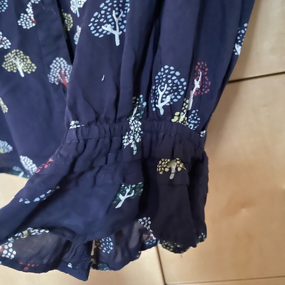 Mauve by Anthropologie blue blouse - Picture 2 of 3